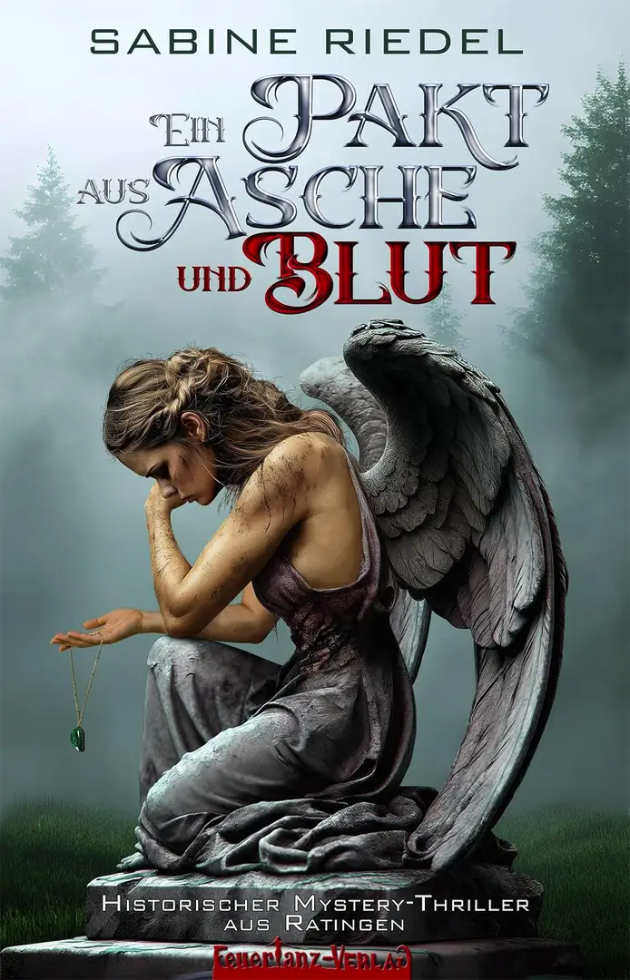 Cover „Sabine Riedel: Ein Pakt aus Asche und Blut“